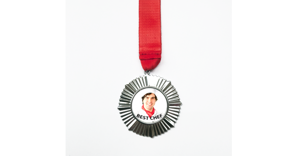 Personalised Medal Ribbon Necklace